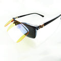 New Fashionable No Rx Goggles Anti-Blue Clip-On Glasses Plano Phone Use Electric Brain Glasses Clip-On