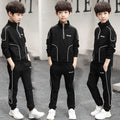 Boys' Stand Collar 2-Piece Set