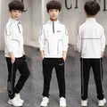 Boys' Stand Collar Sports 2-Piece Set