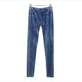 Summer Korean Fashion Printed Lightweight Ankle-Length Pants