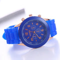 AliExpress Geneva Silicone Watch Stylish Colorful Fruit Freeze Student Sports Women Sports Watch Overseas