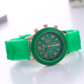 AliExpress Geneva Silicone Watch Stylish Colorful Fruit Freeze Student Sports Women Sports Watch Overseas