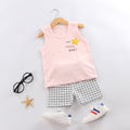 Women's Korean Sleeveless Lightweight Tank Top + Shorts Set 2026 - Teal
