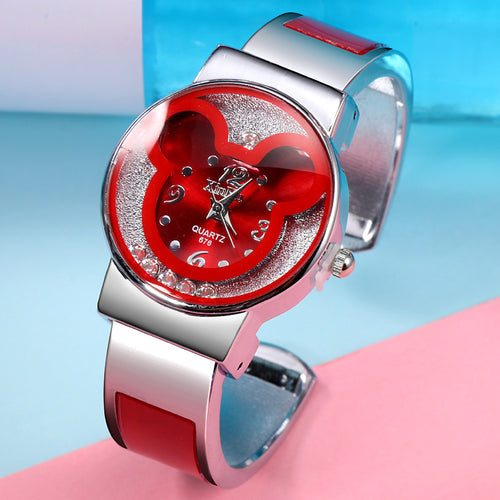 AliExpress Amazon xinhua New Cartoon Bracelet Watch Student Watch Girls Cute Watch