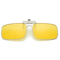 Prescription Sunglasses Clip-On Unisex Can Flip-Up Driving Fishing Sunshade Polarized Sunglasses Trendy UV Lens Clip