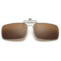 Prescription Sunglasses Clip-On Unisex Can Flip-Up Driving Fishing Sunshade Polarized Sunglasses Trendy UV Lens Clip