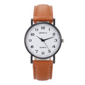 Export Korean Simple Numbers Engrave Degree Retro Preppy Belt Fashionable Womens Watch Student Casual Men Watch