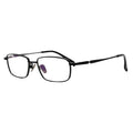 New High Count Glasses Frame Men Simple Formal Small Face Prescription Sunglasses Pure Titanium Full-Frame J85927 Wholesale