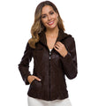 Women's Casual Versatile Long Sleeve Cropped Jacket 2026 | Trendy Jacket - Black