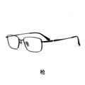 New High Count Glasses Frame Men Simple Formal Small Face Prescription Sunglasses Pure Titanium Full-Frame J85927 Wholesale