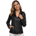 Women's Casual Versatile Long Sleeve Cropped Jacket 2026 | Trendy Jacket - Black