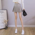 Spring-Summer School Slimming High Waist Plaid Skirt + Pleated Skirt + Short Skirt