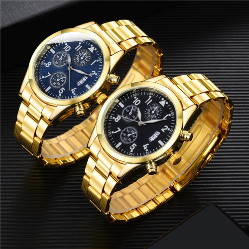 Factory AliExpress Date Glow Quartz Watch Formal Casual Fashionable Men Watch Quartz Large Dial Band