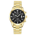 Factory AliExpress Date Glow Quartz Watch Formal Casual Fashionable Men Watch Quartz Large Dial Band