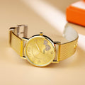 Factory Wholesale AliExpress Hot Sale Heart-Shaped Fashionable Casual Mesh Band Quartz Watch Trendy Couples Watch