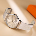 Factory Wholesale AliExpress Hot Sale Heart-Shaped Fashionable Casual Mesh Band Quartz Watch Trendy Couples Watch