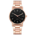 Factory Wholesale Overseas Steel Band Unisex Valentine Style Quartz Watch Fashionable Formal Casual Numbers Quartz Watch