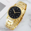Factory Wholesale Overseas Steel Band Unisex Valentine Style Quartz Watch Fashionable Formal Casual Numbers Quartz Watch