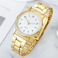 Factory Wholesale Overseas Steel Band Unisex Valentine Style Quartz Watch Fashionable Formal Casual Numbers Quartz Watch