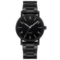 Factory Wholesale Overseas Steel Band Unisex Valentine Style Quartz Watch Fashionable Formal Casual Numbers Quartz Watch
