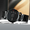 Longines / LLS Waterproof Mens Watch Men Student Korean Trendy Versatile Steel Couples Auto Non Mechanical Watch