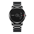 Longines / LLS Waterproof Mens Watch Men Student Korean Trendy Versatile Steel Couples Auto Non Mechanical Watch