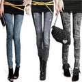 Summer Korean Fashion Printed Lightweight Ankle-Length Pants
