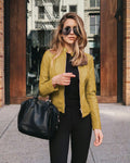 Women's Fall-Winter Fashion Jacket 2026 | Trendy Jacket - Green