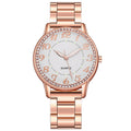 AliExpress Rhinestone Glow Watch Women Casual Formal Steel Band Women Watch Quartz Watch Factory Wholesale Rhinestone Watch