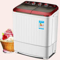 Twin-Tub Semi-Automatic Washing Machine - Stainless Steel Spin
