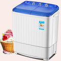 Twin-Tub Semi-Automatic Washing Machine - Stainless Steel Spin
