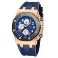 Watch Hot Seller Multifunction Mens Watch Run Sec Sports Waterproof Date Quartz Gel With Factory In-House Direct Sale