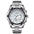 New Waterproof Glow Self-Winding Mens Watch Men Student Korean Trendy Fashionable Quartz Watch Bold Mens Watch