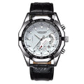 New Waterproof Glow Self-Winding Mens Watch Men Student Korean Trendy Fashionable Quartz Watch Bold Mens Watch