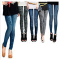 Summer Korean Fashion Printed Lightweight Ankle-Length Pants