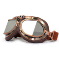 Retro Kart Motorcycle Goggles - Pilot Style