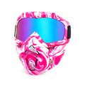 Retro Harley Goggle Mask - Racing Ride