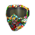 Half Helmet Tactical Goggles - Anti-Fog Ride