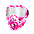 Retro Harley Goggle Mask - Racing Ride