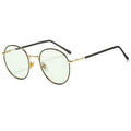 2024 New Glasses Frame Retro Round Metal Frame Anti-Blue-Light Photochromic Computer Goggles Glasses Factory Wholesale