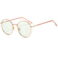 2024 New Glasses Frame Retro Round Metal Frame Anti-Blue-Light Photochromic Computer Goggles Glasses Factory Wholesale
