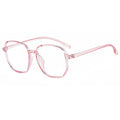 2020 Trendy Big Frame Anti-Blue Plano RedNote Style of Polygon Prescription Glasses Frame Chinese