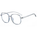2020 Trendy Big Frame Anti-Blue Plano RedNote Style of Polygon Prescription Glasses Frame Chinese