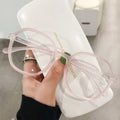 Anti-Blue-Light Myopia Glasses Women Western Fashionable Small-Frame Polygon Glasses Frame Student Trendy Style Wholesale Prescription Sunglasses