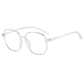 2020 Trendy Big Frame Anti-Blue Plano RedNote Style of Polygon Prescription Glasses Frame Chinese
