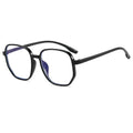 2020 Trendy Big Frame Anti-Blue Plano RedNote Style of Polygon Prescription Glasses Frame Chinese