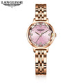 Cypress Reach Eggplant Swiss Genuine Waterproof Ladies Watch Student Fashionable Korean Trendy Quartz Watch Influencer Women Watch