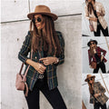 Fall-Winter Long Sleeve Printed Jacket + Top