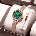 Cypress Reach Eggplant Swiss Genuine Waterproof Ladies Watch Student Fashionable Korean Trendy Quartz Watch Influencer Women Watch