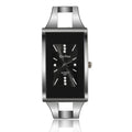 Export Fashionable Bangle Watch Cross-Border New Rhinestone Hand Watch Square Dial Unisex New Trendy Guy Women Watch